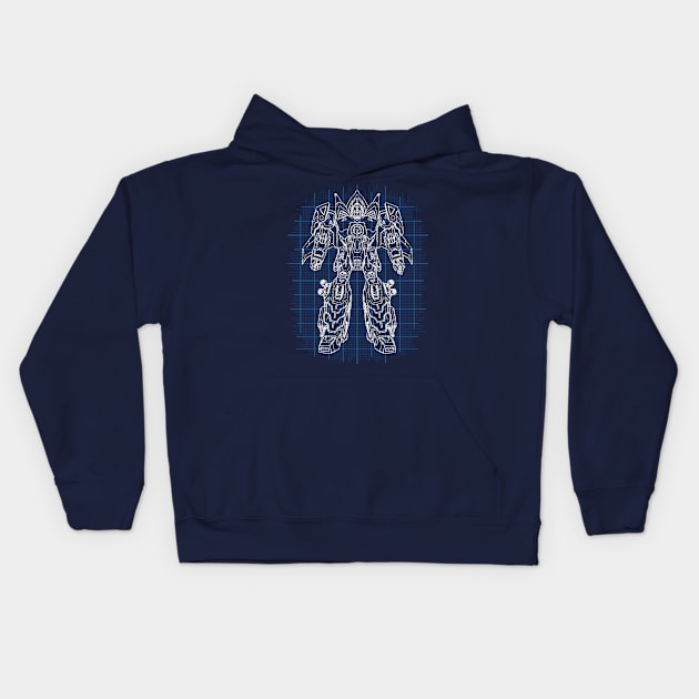 MechaCon's G.E.A.R.E. Kids Hoodie by MechaJon